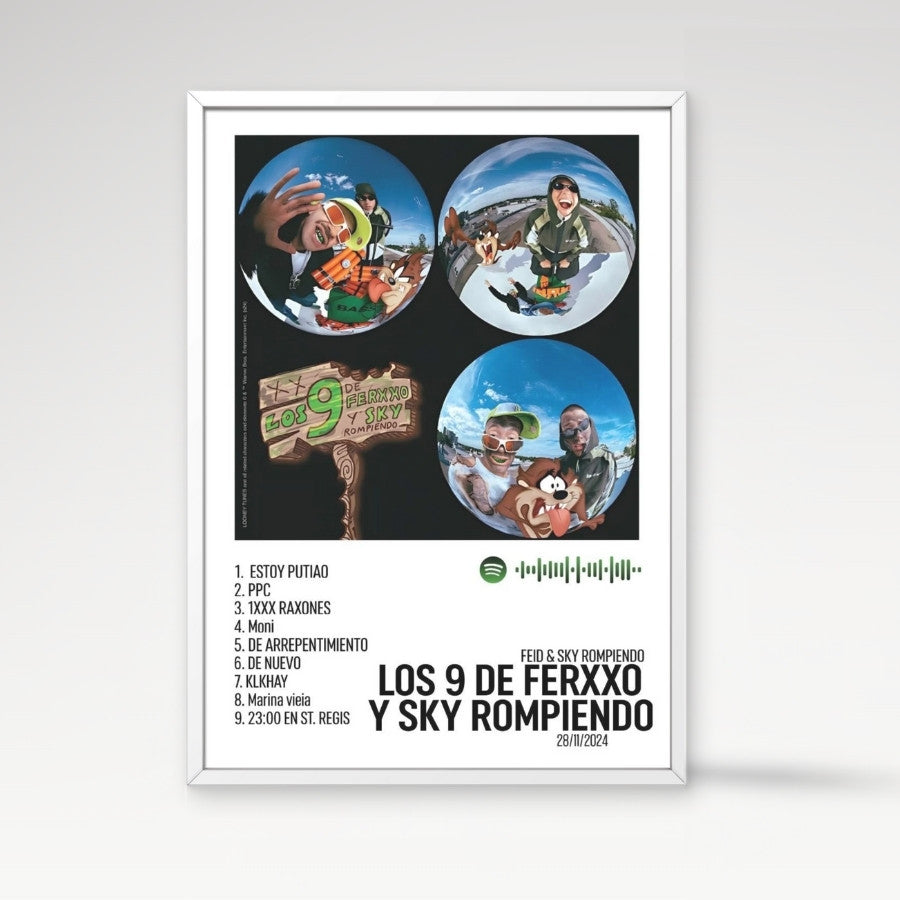 LOS 9 DE FERXXO Y SKY ROMPIENDO - Artelonni